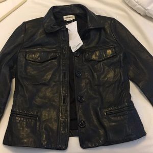 Zadig & Voltaire genuine leather jacket